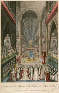 Couronnement de Leurs Majestés le Roi Guillaume IV et la Reine Adélaïde à l