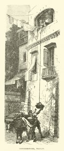 Marchand ambulant, Naples - English School