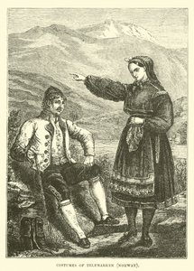 Costumes de Telemarken, Norvège - English School