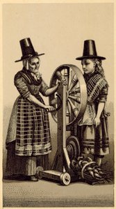 Costumes du Pays de Galles : Spinning Jenny