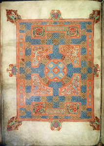 Page de tapis ouvrant l