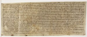 Lettre de Wealdhere, Cotton Augustus ii 18 - English School