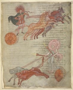 Chariots du Soleil et de la Lune, illustration de 