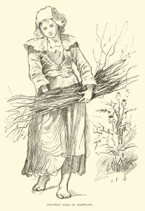 Fille de campagne de Bretagne - English School
