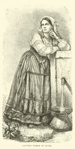 Femme de campagne de Lucques - English School