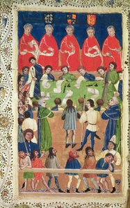 Cour du banc des rois, Westminster Hall, vers 1460