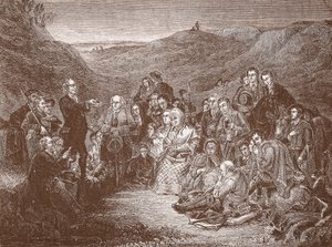Prédication des Covenanters - English School