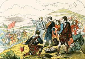 Covenanters attaqués par les troupes du roi