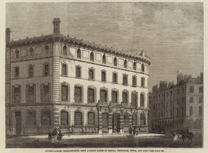 Améliorations de Covent Garden - Nouvelles salles de vente de Messrs Debenham, Storr et Sons - English School