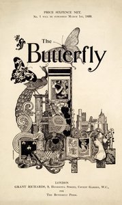 Couverture du magazine The Butterfly, publié le 1er mars 1899