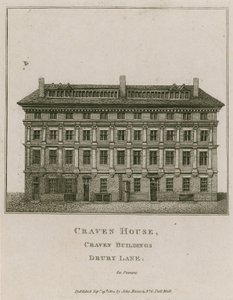 Craven House, Craven Buildings, Drury Lane, Londres - English School