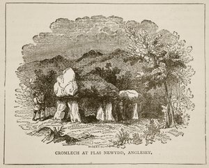 Cromlech à Plas Newydd, Anglesey - English School