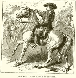 Cromwell à la bataille de Drogheda
