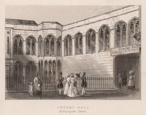 Crosby Hall, Bishopsgate Street, Londres - English School