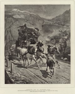 Traversée du col du Saint-Gothard