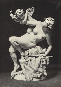 Cupidon et Bacchante - English School