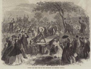 Coupe du premier gazon du chemin de fer de Chichester et Midhurst - English School