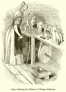 Découpe du filetage des vis - English School