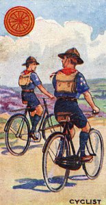Badge scout Cycliste, 1923