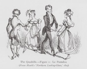 Danse : La Quadrille, Figure 1, Le Pantalon