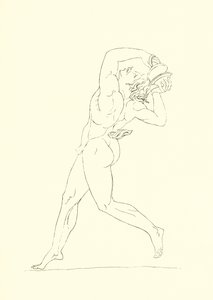 Figure masculine dansante - English School