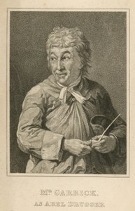 David Garrick, acteur, en Abel Drugger - English School