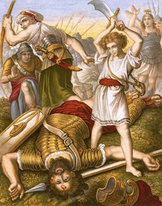 David tuant Goliath - English School