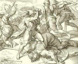 David tue Goliath de Gath - English School