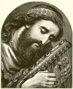 David le Psalmiste - English School