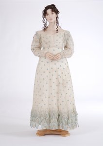 Robe de jour, vers 1815