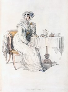 Robe de jour, planche de mode de Ackermann