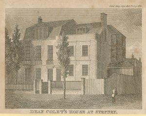 Maison de Dean Colet à Stepney - English School