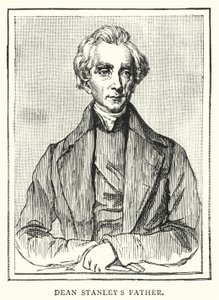 Le père de Dean Stanley (gravure) - English School