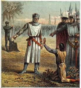 Mort par décapitation de Piers Gaveston - English School