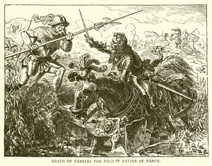 Mort de Charles le Téméraire à la bataille de Nancy