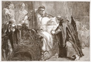 Mort de Frédéric le Sage, électeur de Saxe, illustration de L