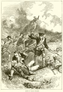 Mort du major Pitcairn - English School