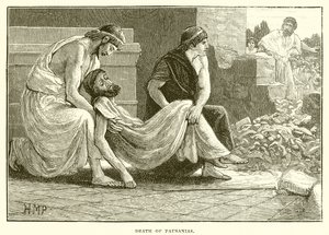 Mort de Pausanias - English School