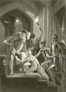 Mort du Prince Arthur - English School