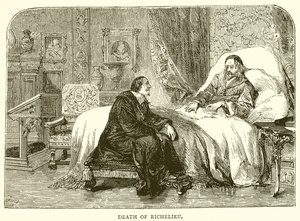 Mort de Richelieu - English School