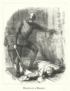 Mort de Becket - English School