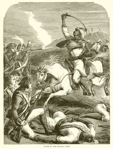 Mort du chef Rohilla - English School