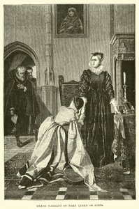 Arrêt de mort de Marie Stuart, reine d