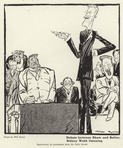 Débat entre George Bernard Shaw et Hillaire Belloc - English School