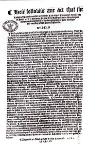 Déclaration des Lords indiquant le comte de Bothwell comme le meurtrier de Lord Darnley, 1567