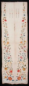 Textile décoratif pour une robe