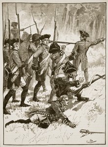 Défaite du général Braddock dans l