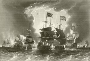 Défaite de la flotte hollandaise par l