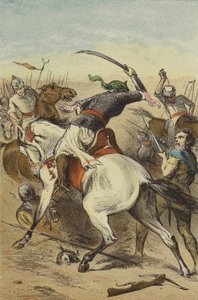 Défaite des partisans de Walter le Péniless - English School