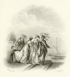Départ de Richard I de Chypre - English School